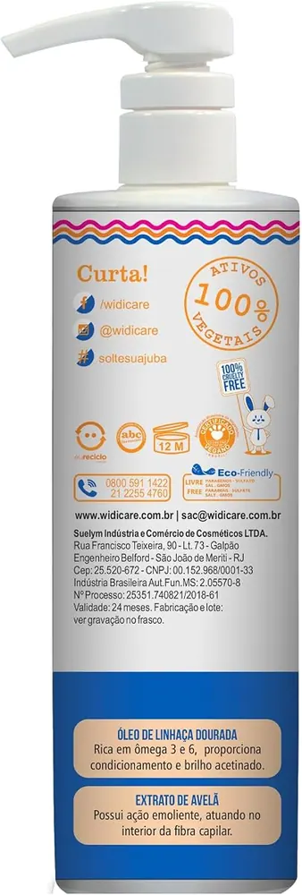Widi Care Shampoo Higienizando a Juba 500ml