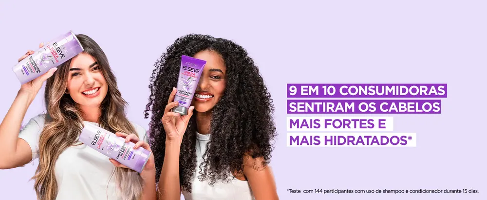 Até 4x mais hidratação