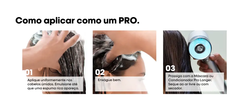 Como aplicar o Pro Longer