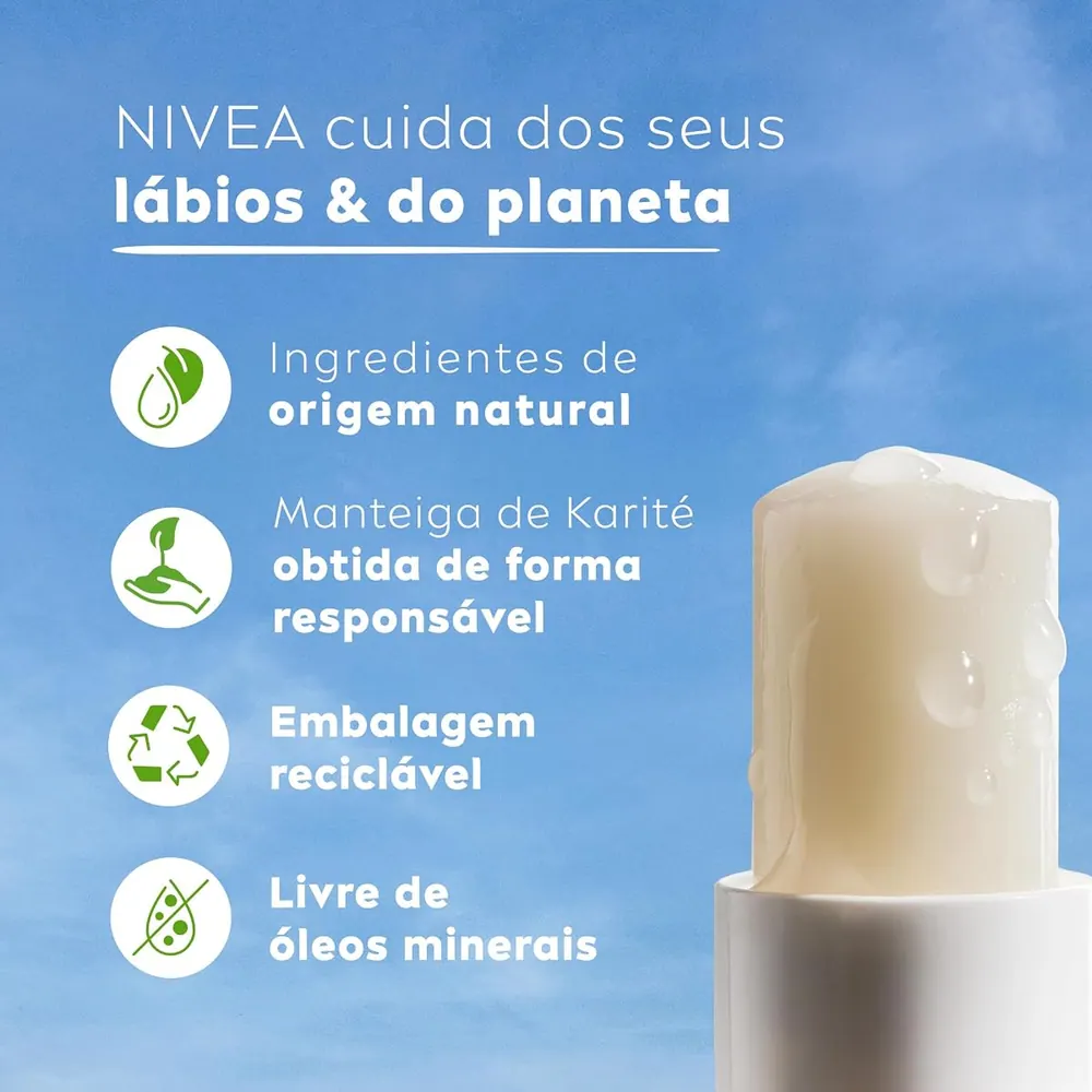 NIVEA Protetor Labial Med Repair FPS 15 4,8g