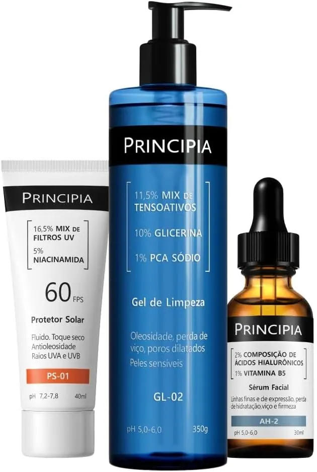Principia Kit Rotina Todas as Peles GL-02 + AH-2 + PS-01 FPS 60