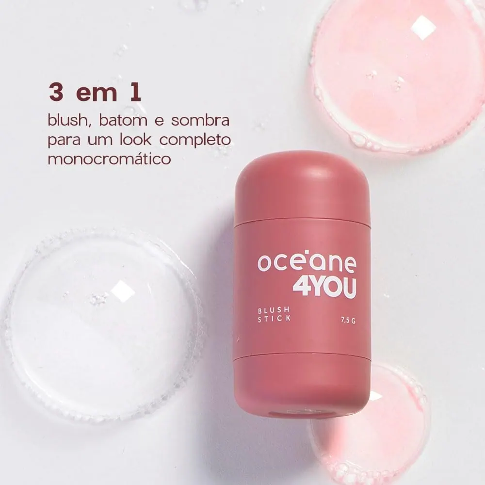 Océane 4You Blush Stick Bubble Rosa Escuro