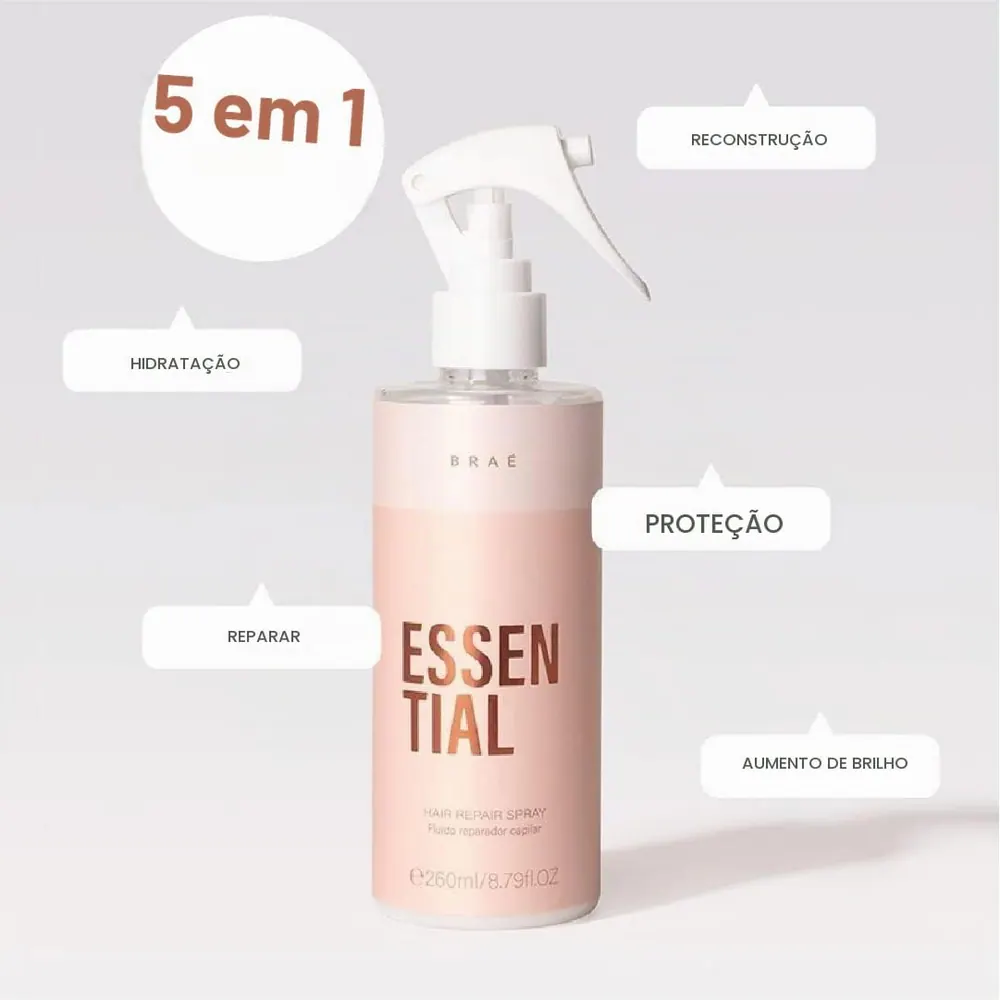 Braé Essential - Leave-In Fluido Reparador 260ml