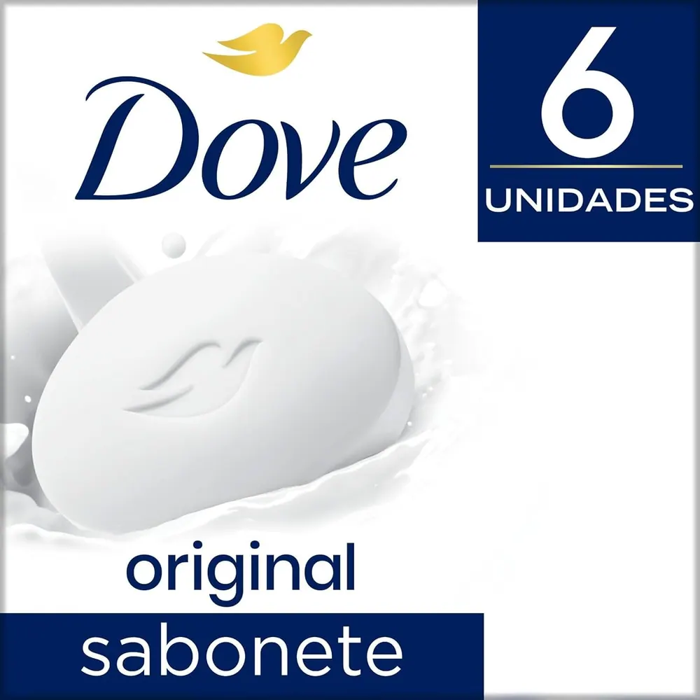 Dove Sabonete em Barra Original - Kit 6 x 90g