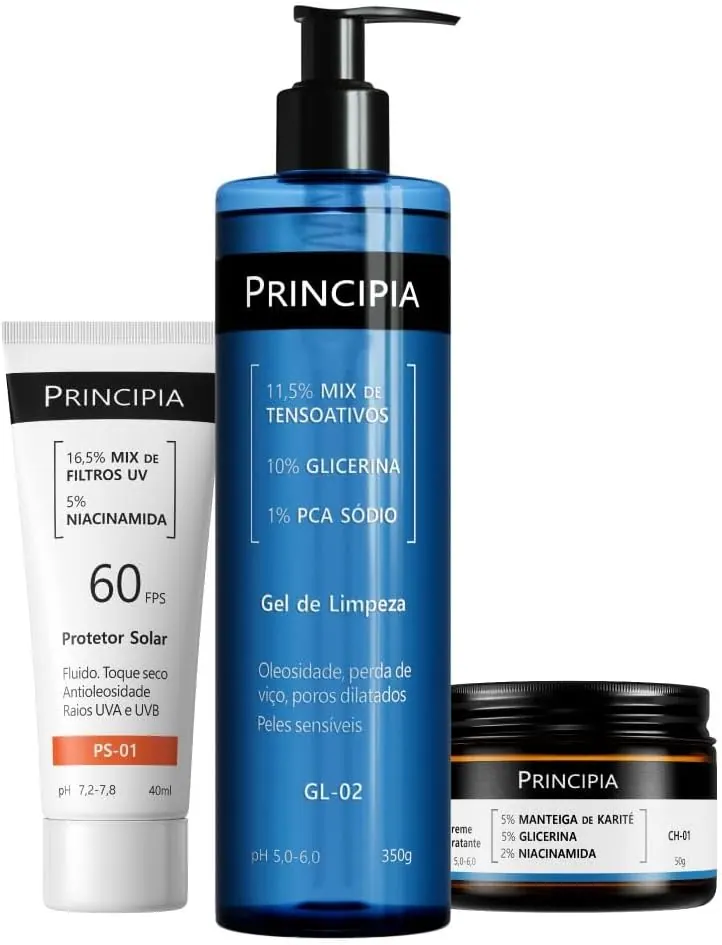 Principia Kit Rotina Essencial GL-02 + CH-01 + PS-01 FPS 60