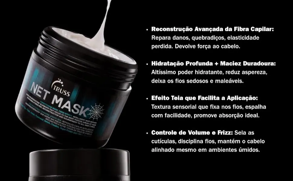Net Mask: efeito teia