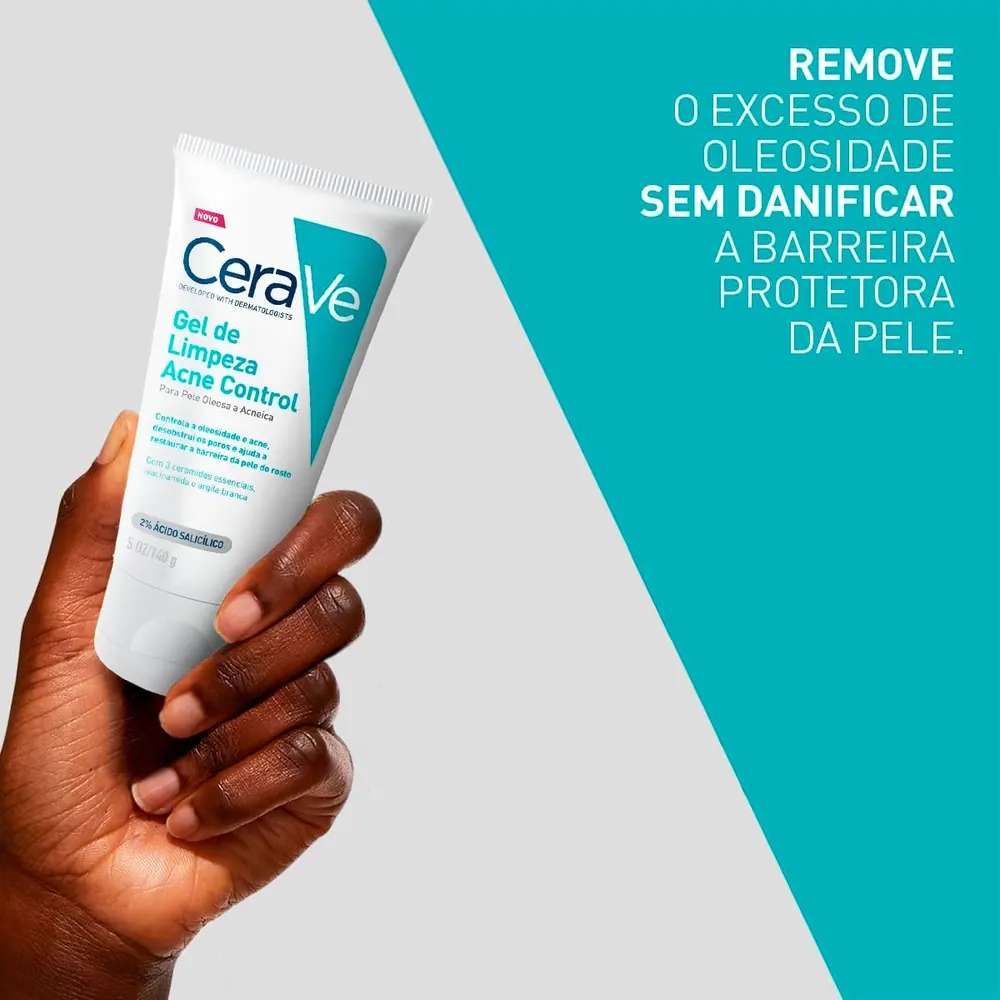 CeraVe Acne Control Gel de Limpeza Facial 340g