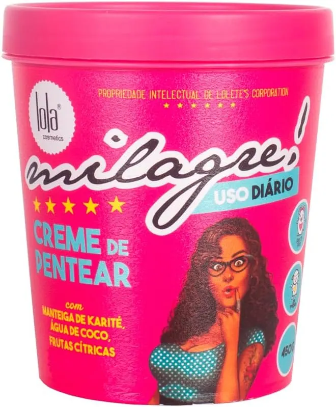 Lola Cosmetics Milagre Creme para Pentear 450g