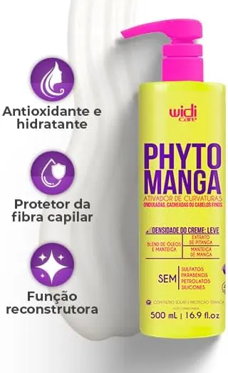 Widi Care Creme Ativador de Curvaturas PhytoManga Efeito Leve 500ml
