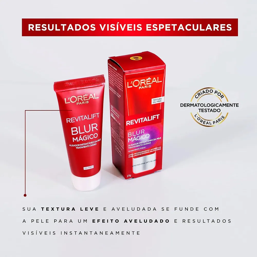 L'Oréal Paris Revitalift Blur Mágico Primer Facial 27g