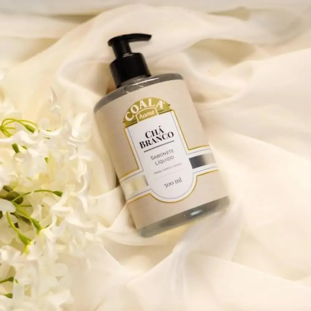 Coala Sabonete Líquido Mãos e Corpo Chá Branco 500ml