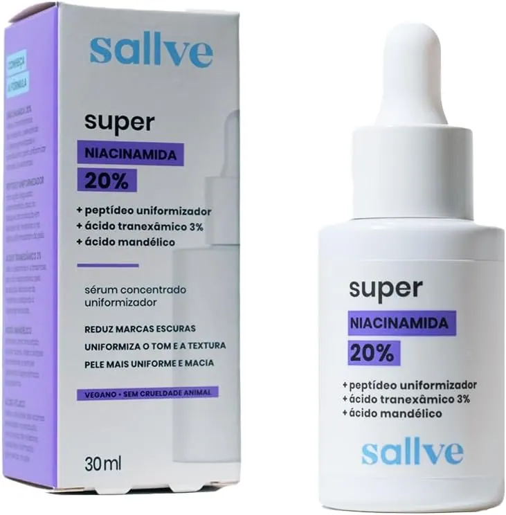 Sallve Super Niacinamida 20% Sérum Facial 30ml