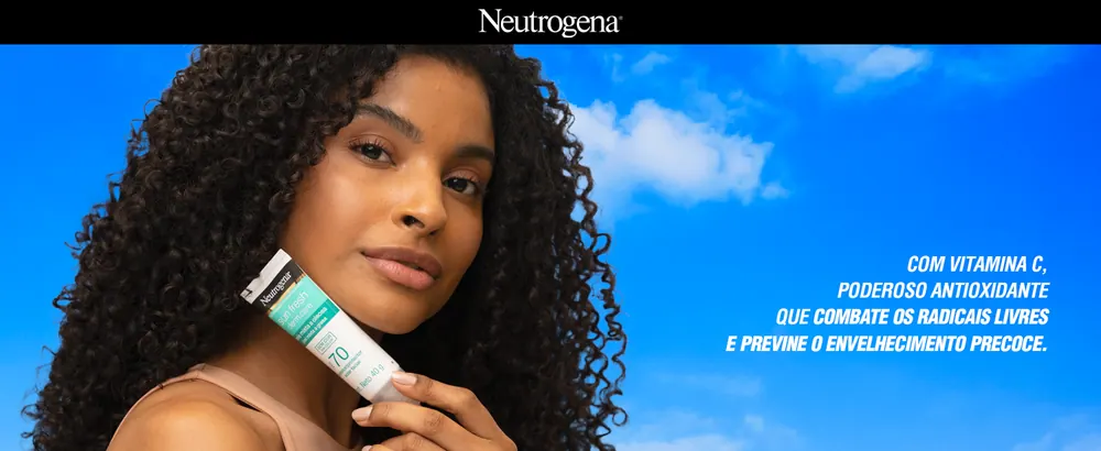 Neutrogena Sun Fresh Derm Care Protetor Solar Facial Sem Cor FPS 70 - 40g - detalhe 3