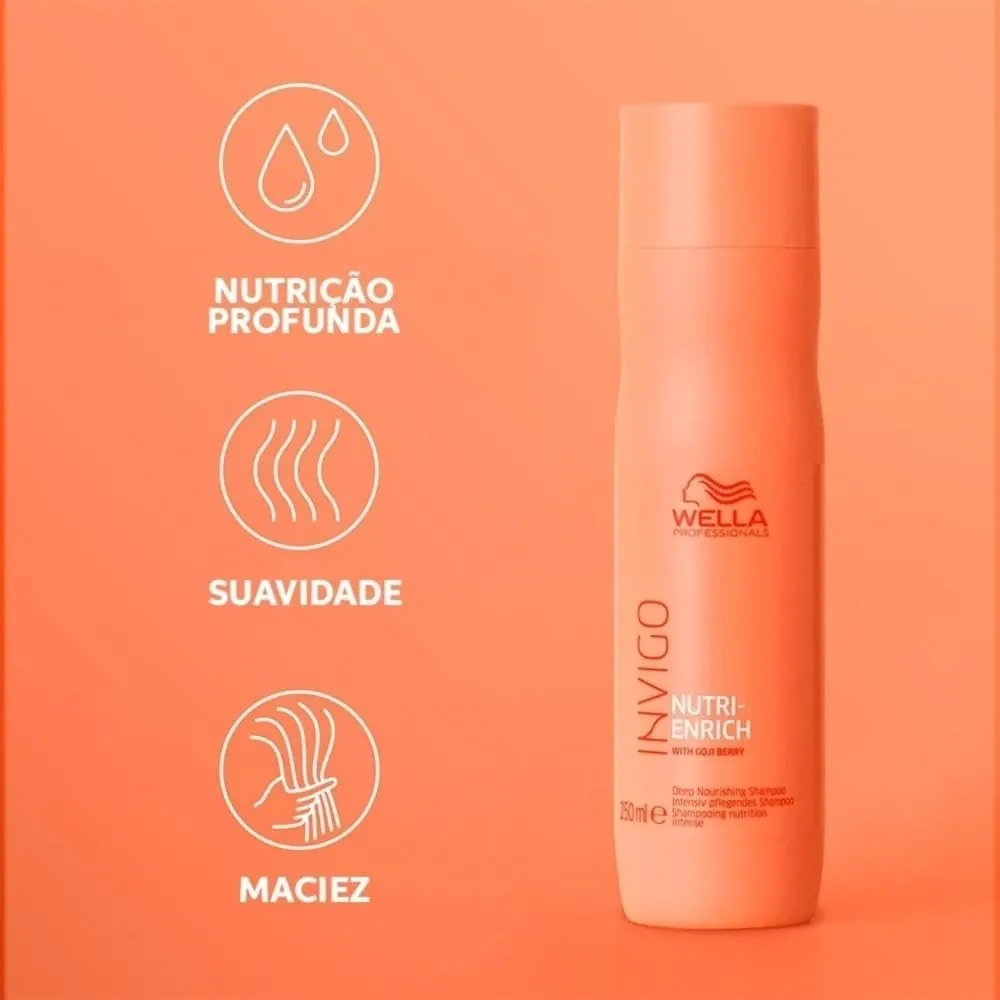 Wella Professionals Invigo Nutri-Enrich Kit Shampoo 250ml + Condicionador 200ml