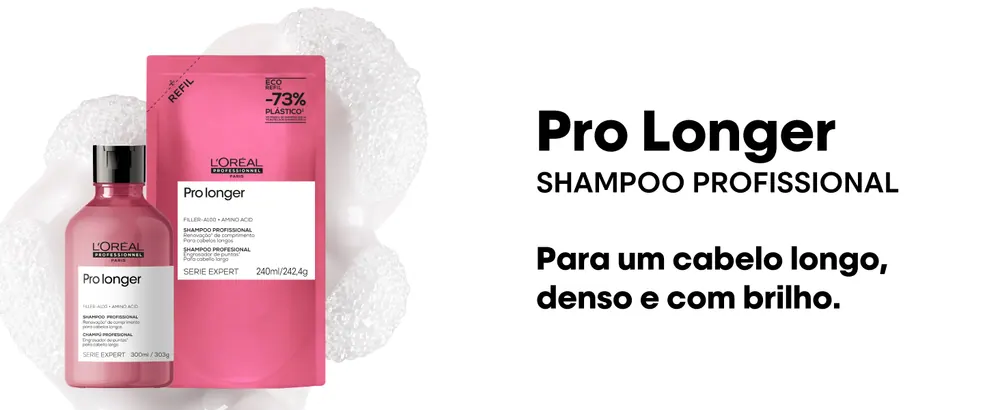 Linha Pro Longer para cabelos longos