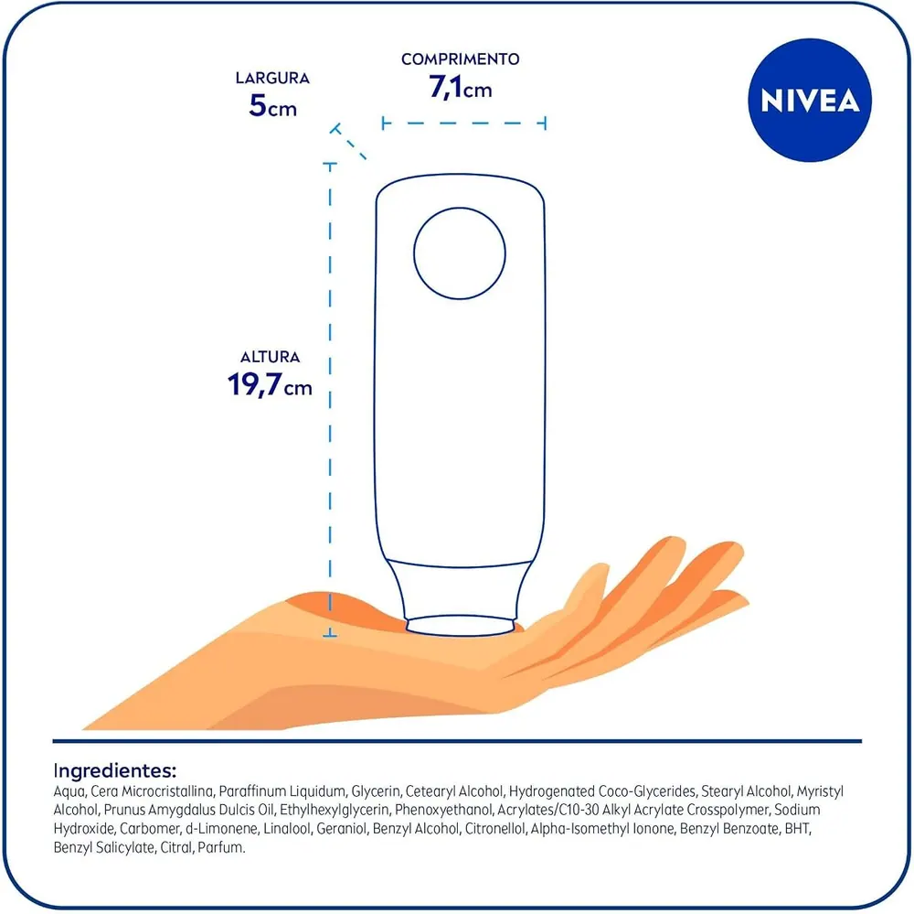 NIVEA Hidratante para Banho Milk 250ml