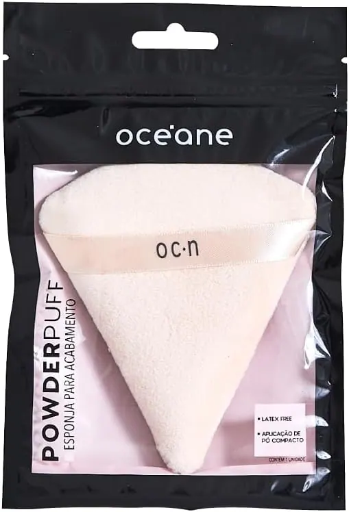 Océane Esponja de Maquiagem Powder Puff Rosa