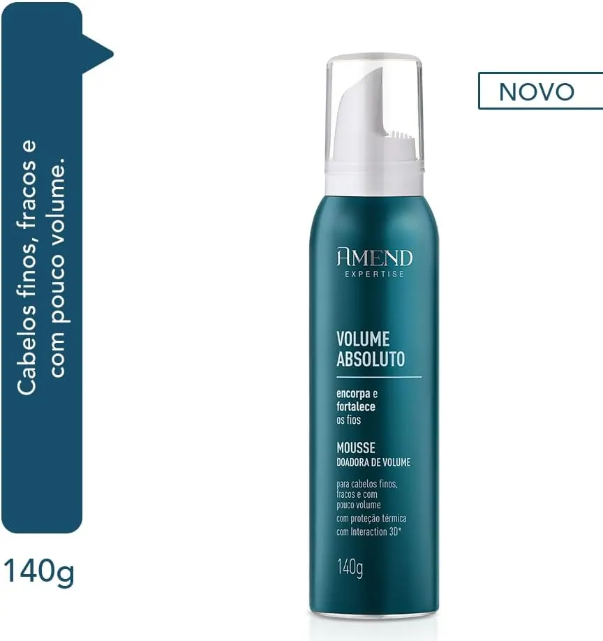Amend Volume Absoluto Mousse Doadora de Volume 140g