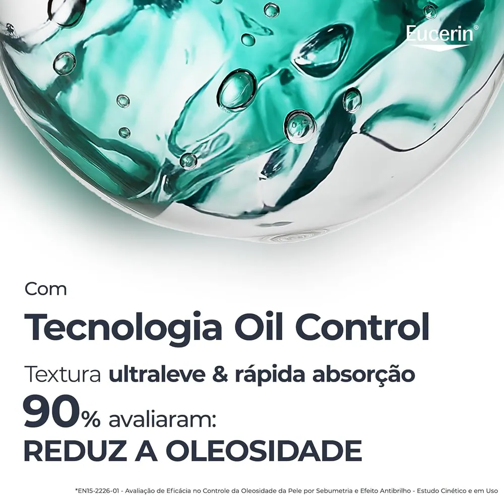 Eucerin Protetor Solar Facial Oil Control FPS 60 50ml