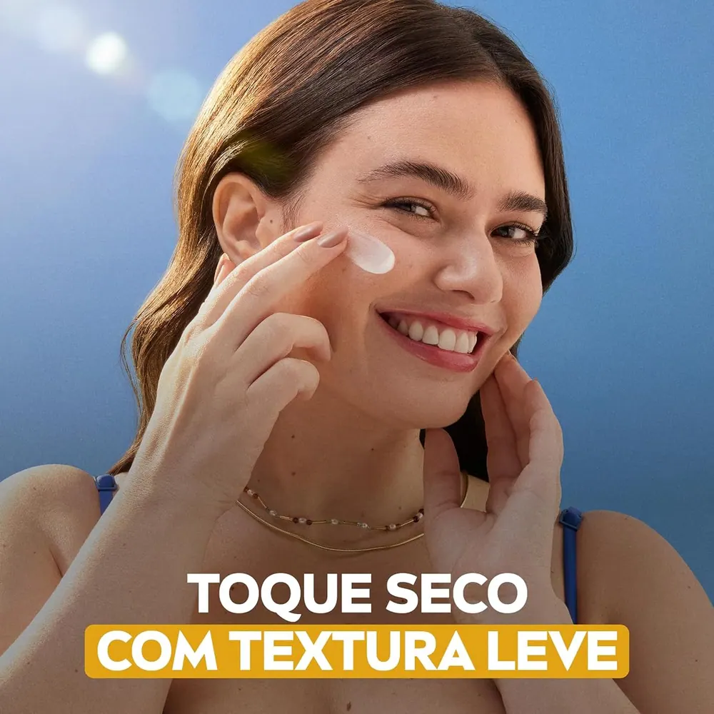 NIVEA Sun Protetor Solar Facial Toque Seco Antissinais FPS 70 40ml