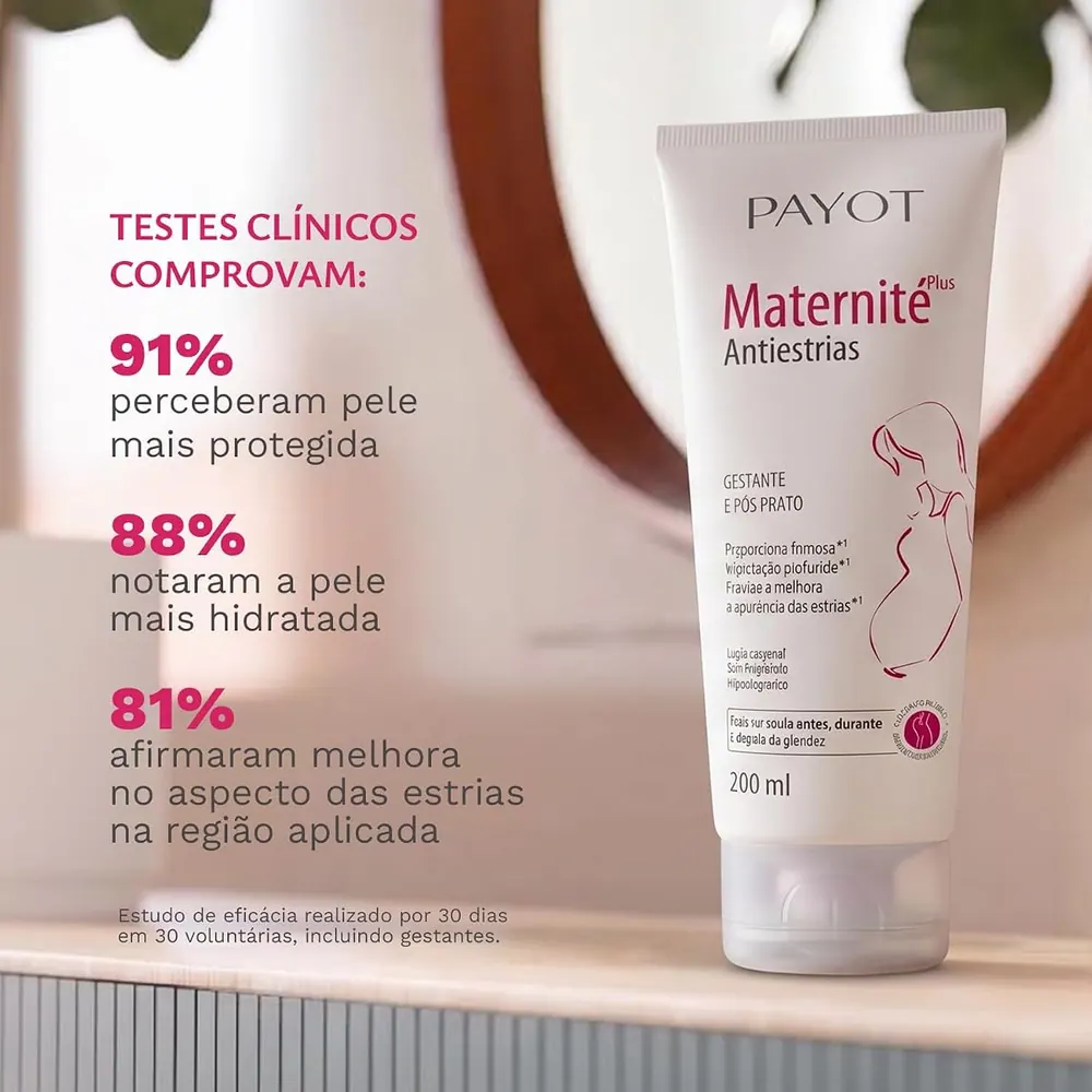 Payot Maternité Plus Antiestrias Gestante e Pós-Parto 200ml