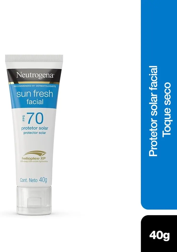 Neutrogena Sun Fresh Protetor Solar Facial FPS 70 40g