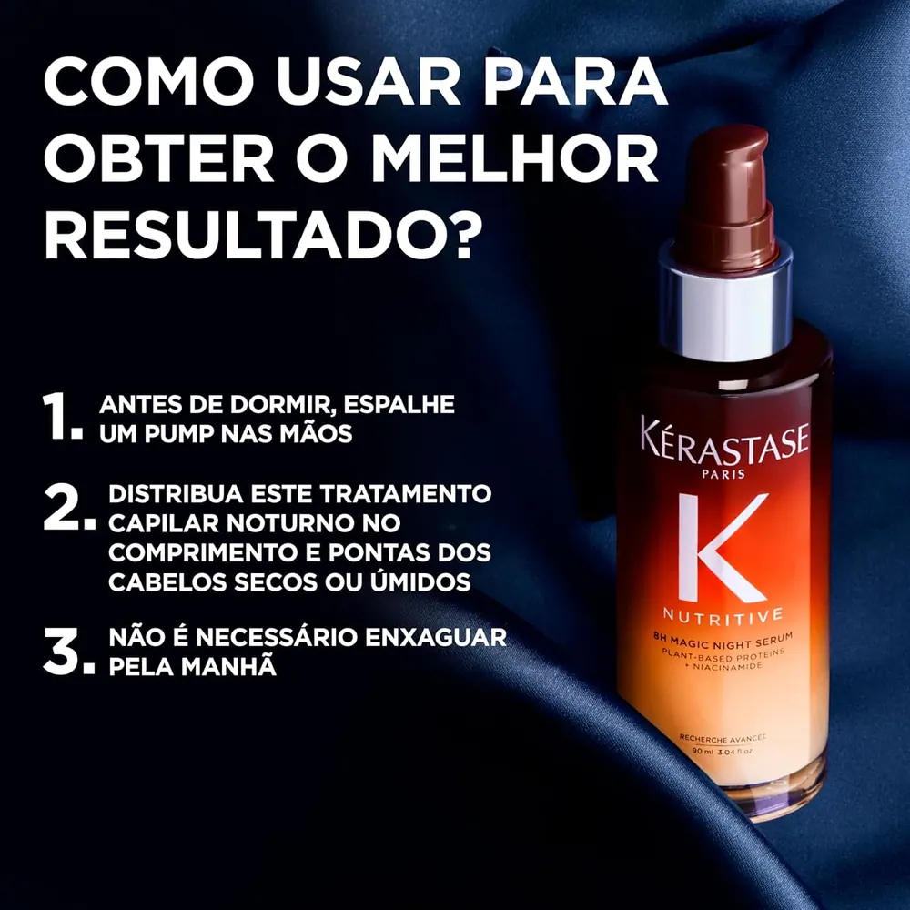 Kérastase Nutritive 8H Magic Night Sérum Capilar Noturno 90ml