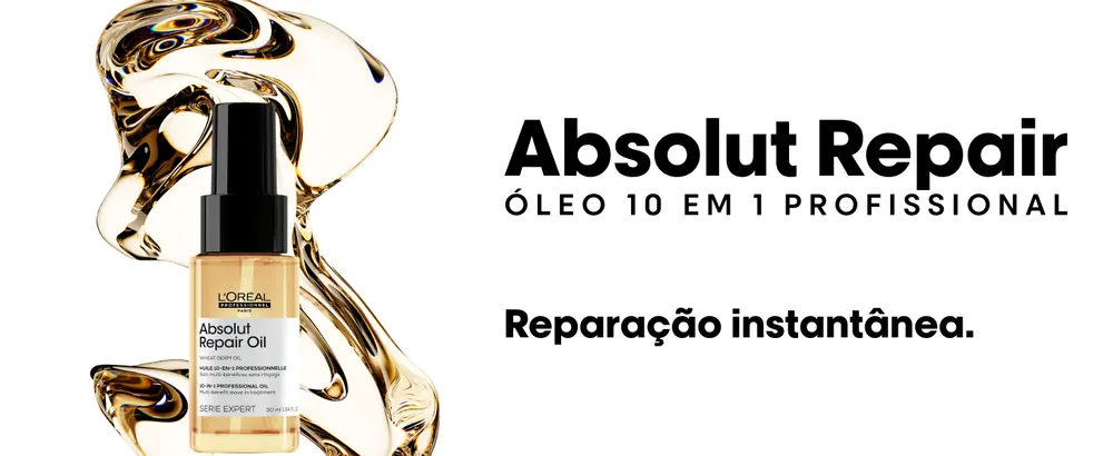 Óleo 10 em 1 Absolut Repair em detalhe