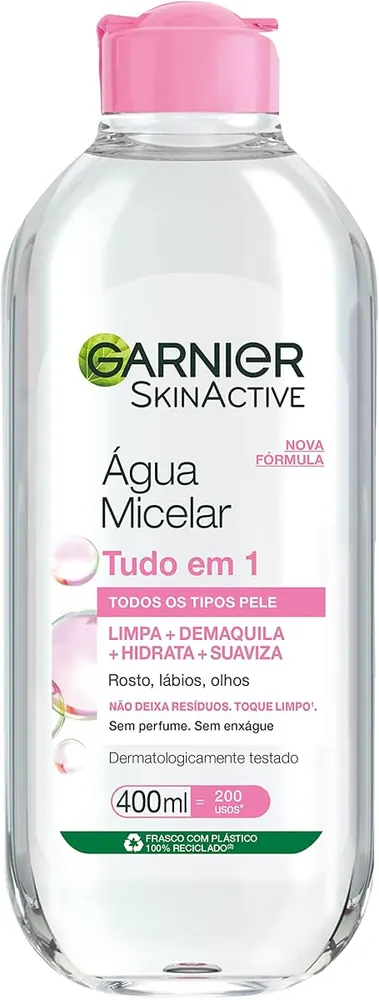 Garnier SkinActive Água Micelar de Limpeza Tudo em 1 400ml