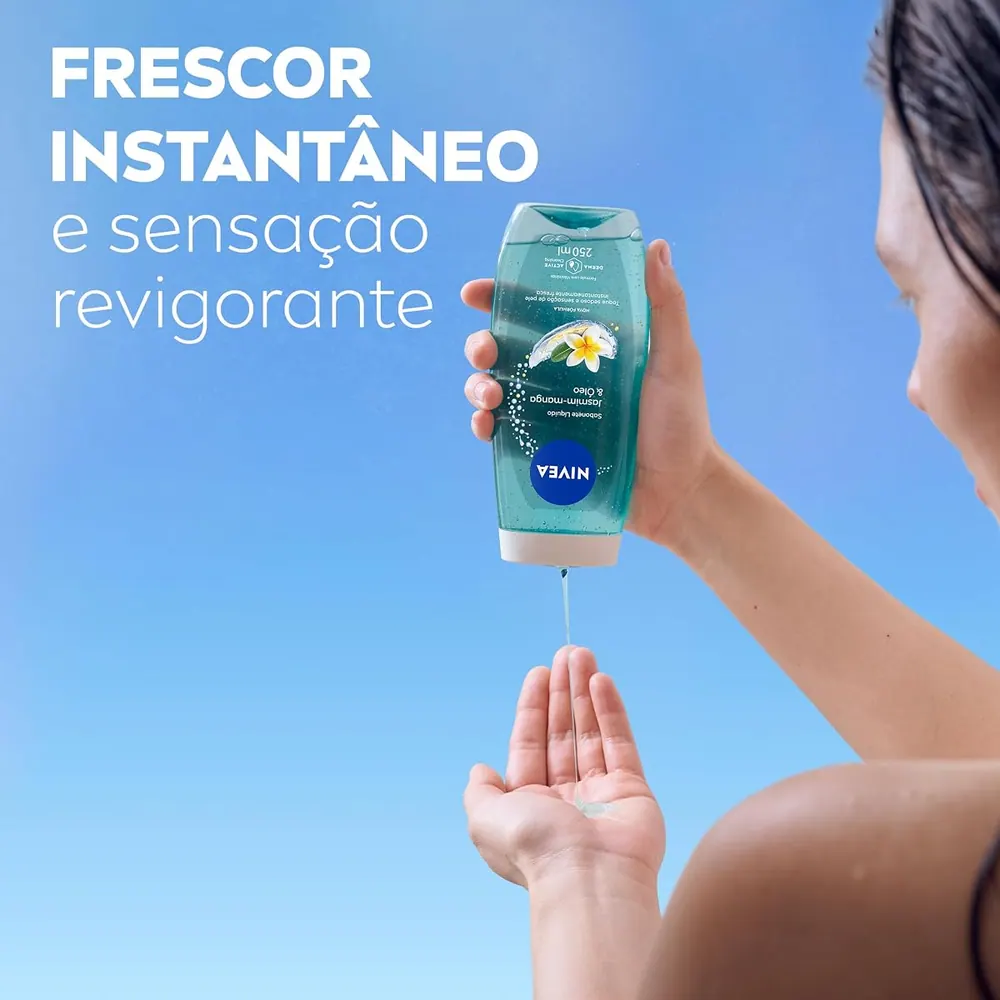 NIVEA Sabonete Líquido Frangipani & Oil 250ml