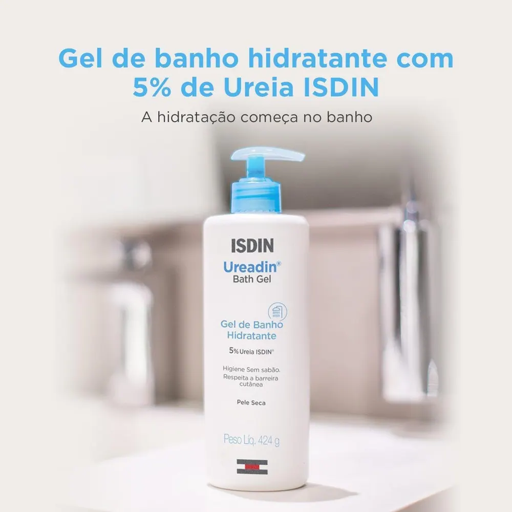 ISDIN Ureadin Bath Gel Sabonete Líquido Corporal 424g