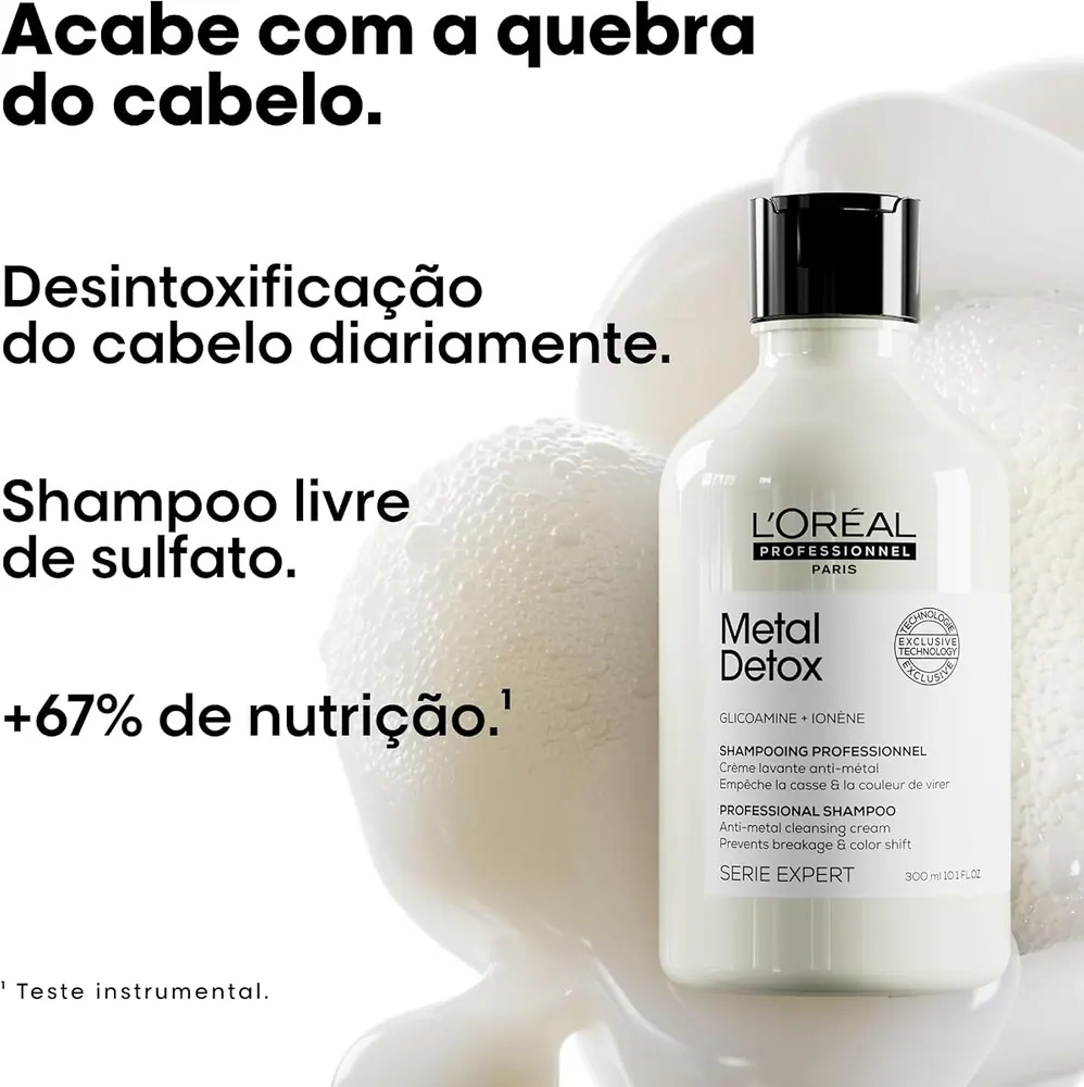 L'Oréal Professionnel Metal Detox Shampoo Antimetal 300ml