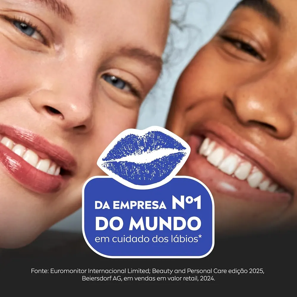 NIVEA Hidratante Labial Cereja Shine 4,8g