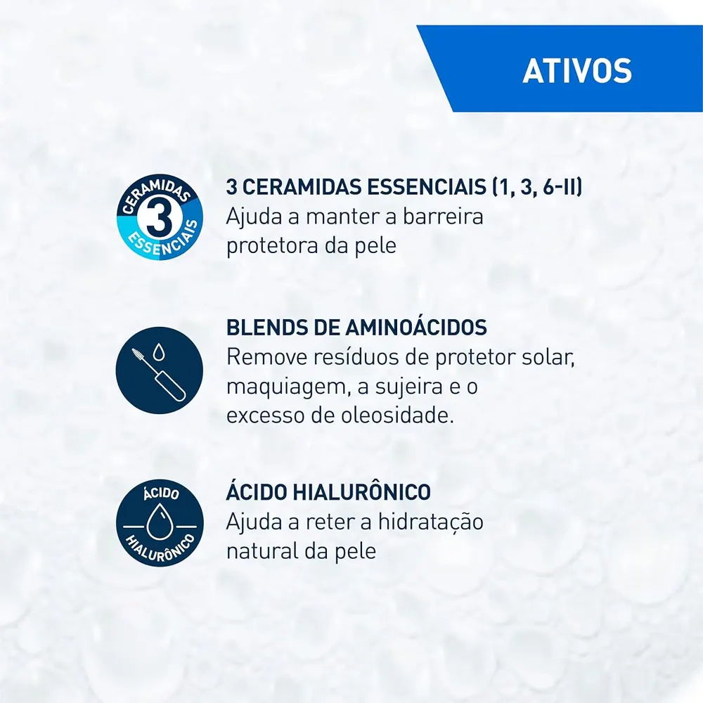 CeraVe Espuma Cremosa de Limpeza Hidratante 60g