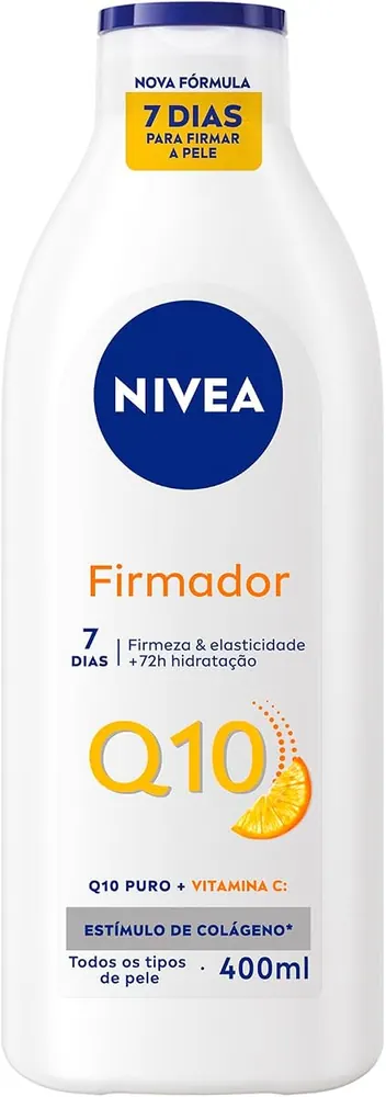 NIVEA Loção Hidratante Firmador Q10 + Vitamina C 400ml