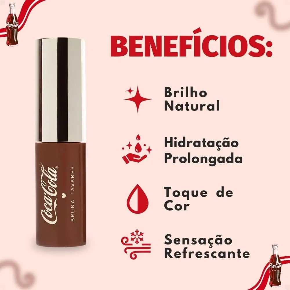 Bruna Tavares Oil Tint Coca-Cola Cor Spicy 4,75ml
