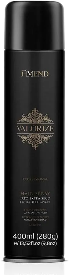Amend Valorize Hair Spray Fixação Ultra Forte 400ml