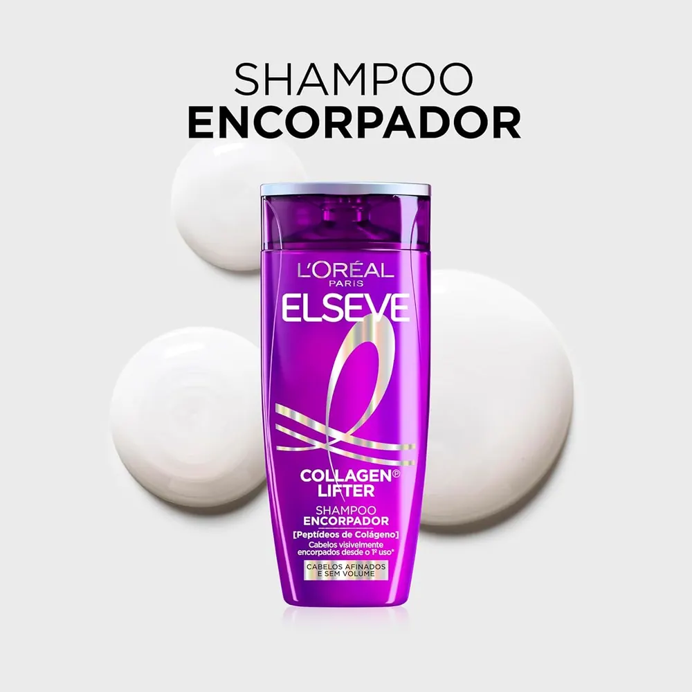 L'Oréal Paris Elseve Collagen Lifter Shampoo Encorpador 400ml
