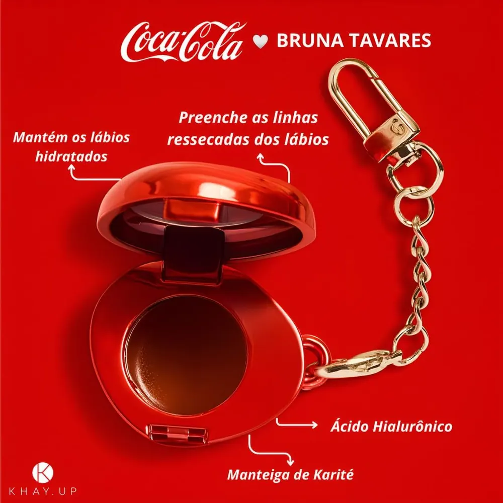 Bruna Tavares BT Coca-Cola Balm Labial Pop Charm