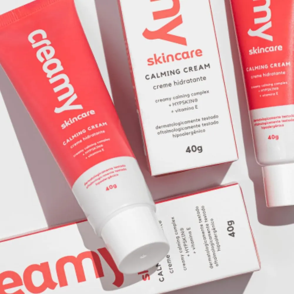 Creamy Skincare Calming Cream Creme Calmante Facial 40g