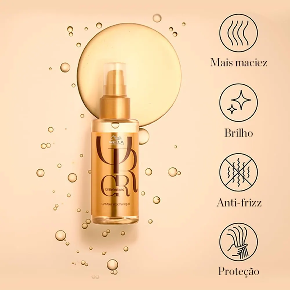 Wella Professionals Oil Reflections Óleo Capilar Luminous Smoothening 100ml