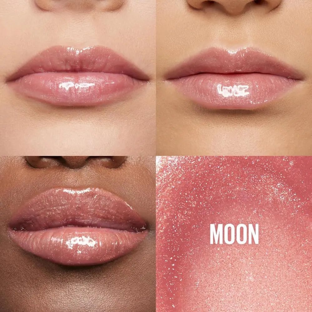 Maybelline NY Lifter Gloss Brilho Labial com Ácido Hialurônico Cor Moon 5,4ml