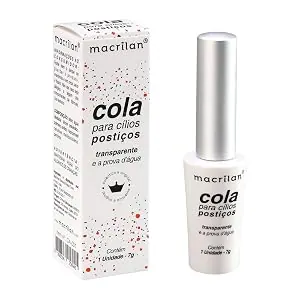 Cola para cílios Macrilan transparente