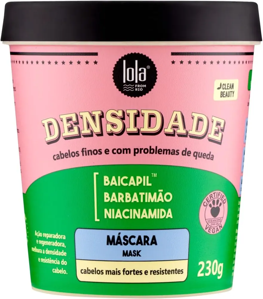 Lola Cosmetics Densidade Máscara Capilar 230g