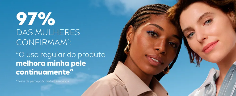 Percepção de melhora contínua com o uso regular