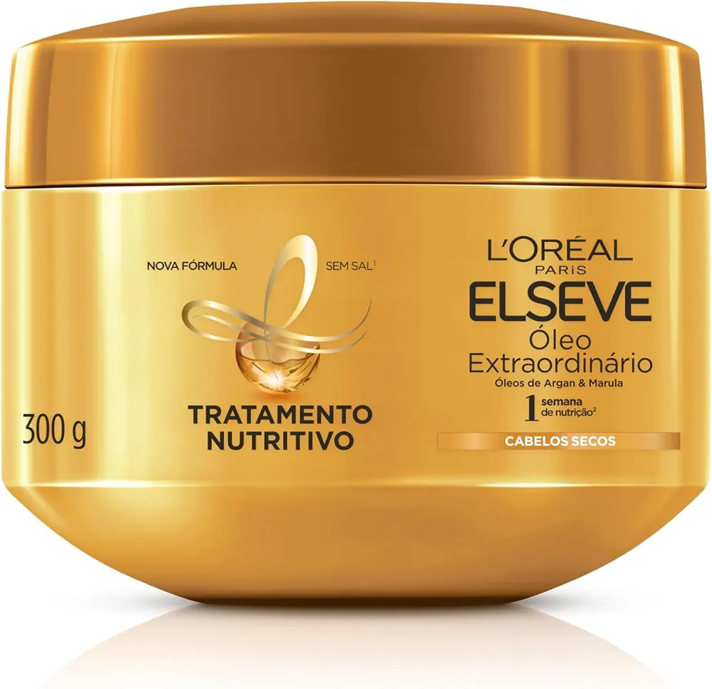 L'Oréal Paris Elseve Óleo Extraordinário Creme de Tratamento Nutrição Intensa 300g