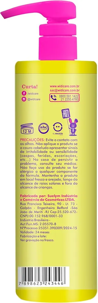 Widi Care Creme Ativador de Curvaturas PhytoManga Efeito Leve 500ml