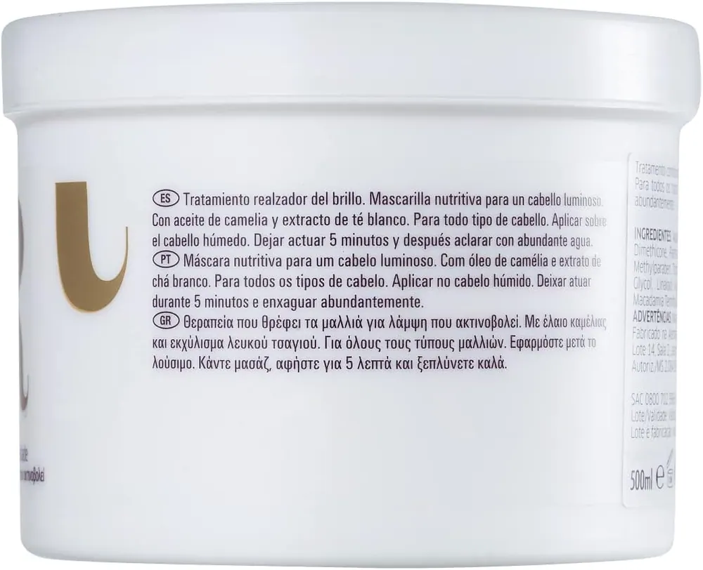Wella Professionals Oil Reflections Máscara Capilar Luminous Reboost 500ml