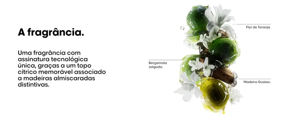 A fragrância do Metal Detox