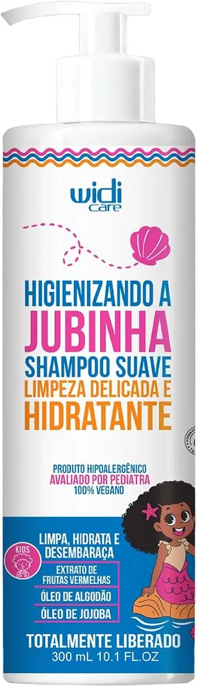 Widi Care Shampoo Jubinha Limpeza Delicada e Hidratante 300ml